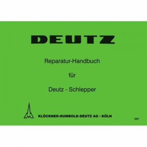 Deutz Reparatur Handbuch